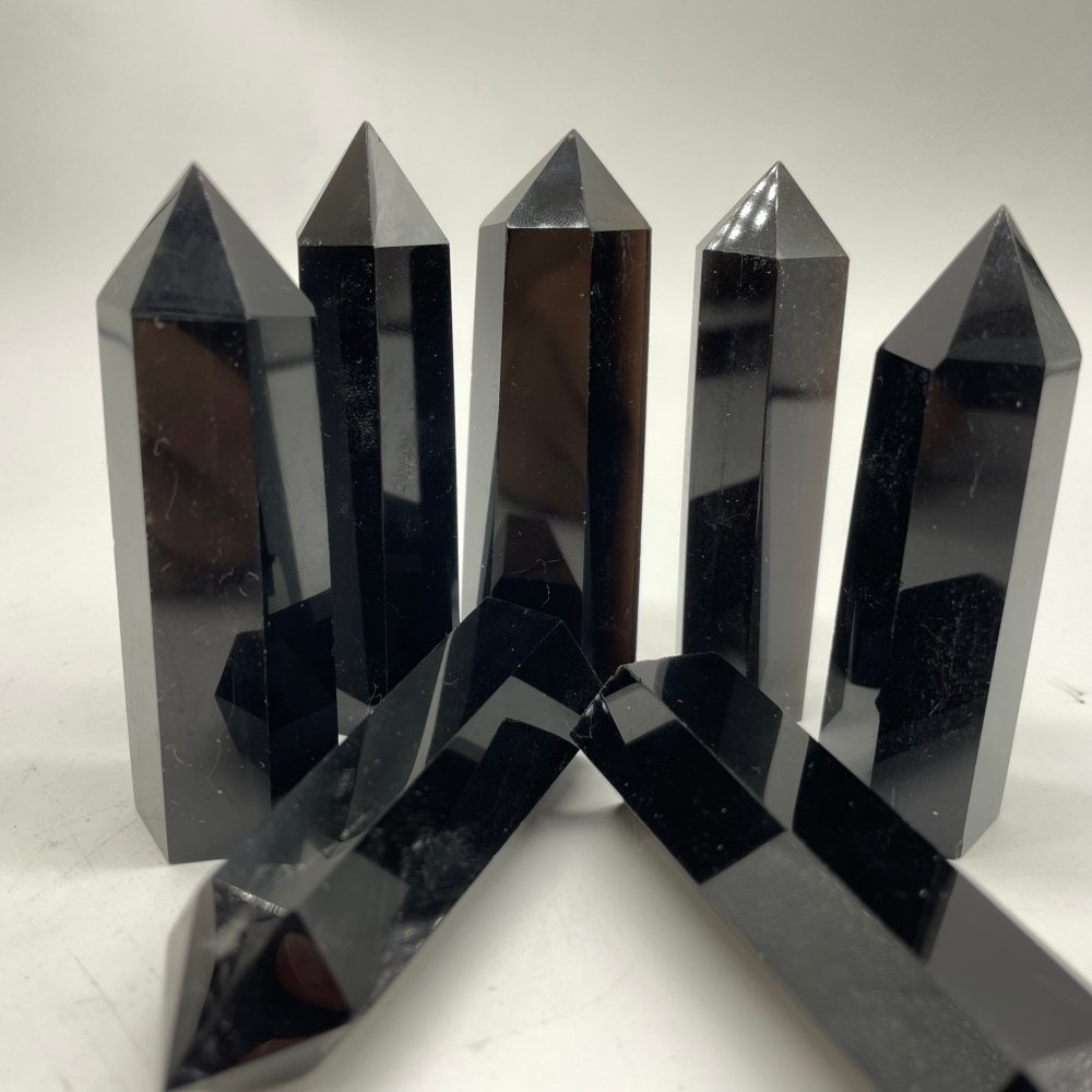 Obsidian Crystal Point Tower Wholesale -Wholesale Crystals