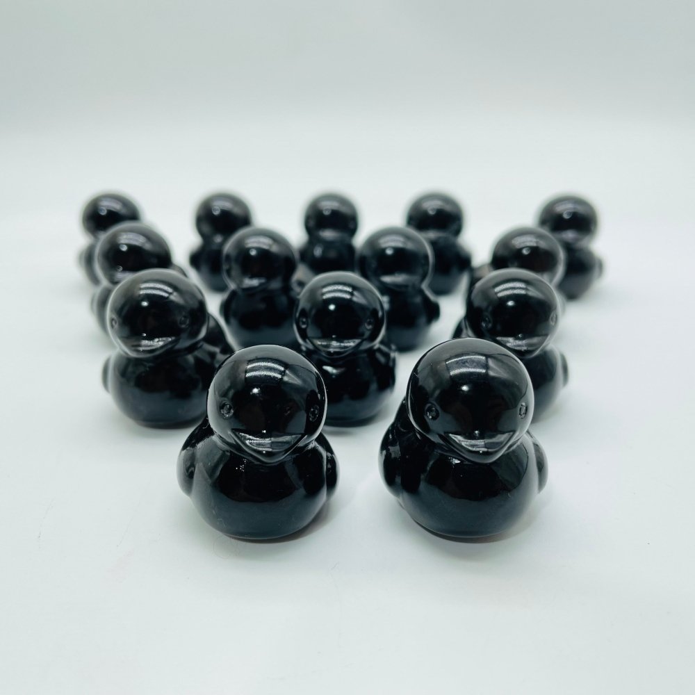 Obsidian Duck Carving Wholesale -Wholesale Crystals