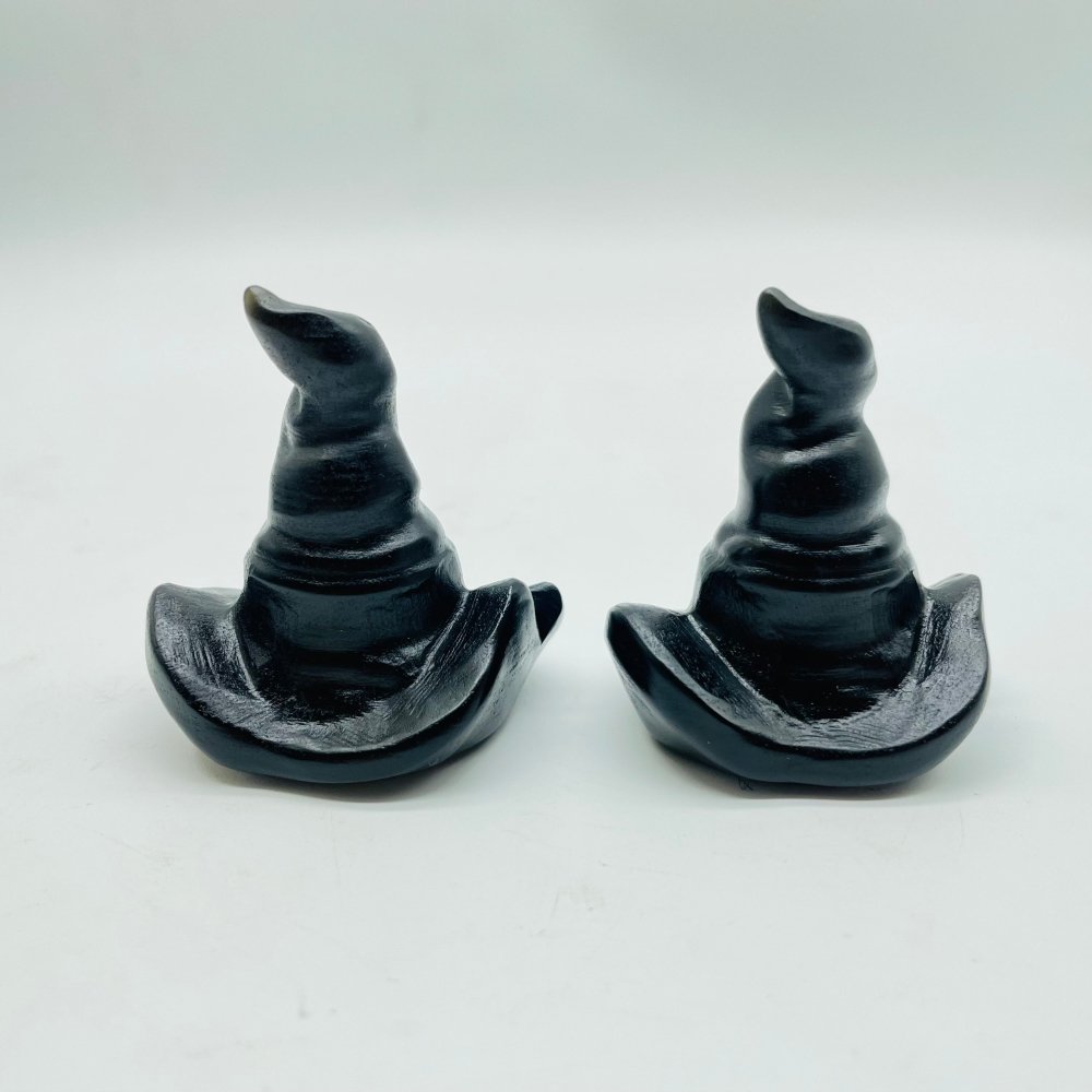 Obsidian Wizard Hat Carving Wholesale -Wholesale Crystals
