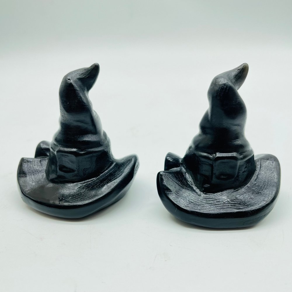 Obsidian Wizard Hat Carving Wholesale -Wholesale Crystals
