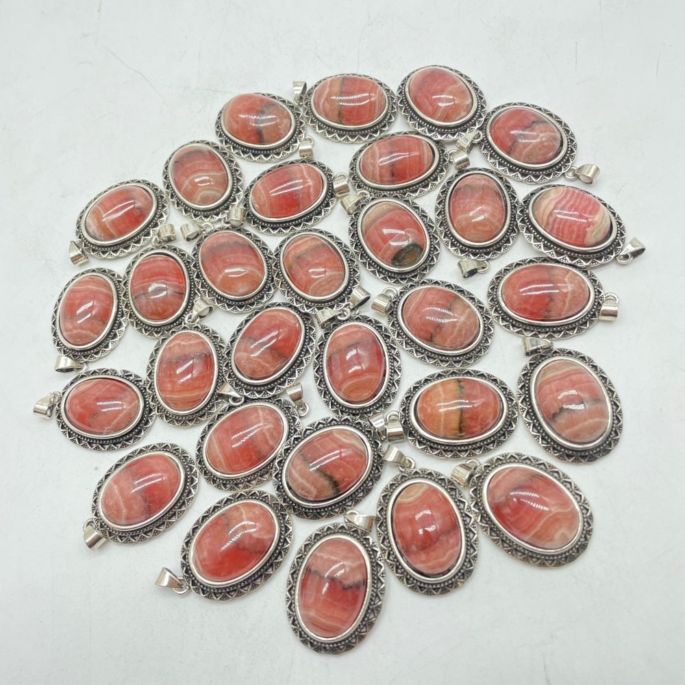 Pink Rhodochrosite Pendant Crystal Wholesale -Wholesale Crystals