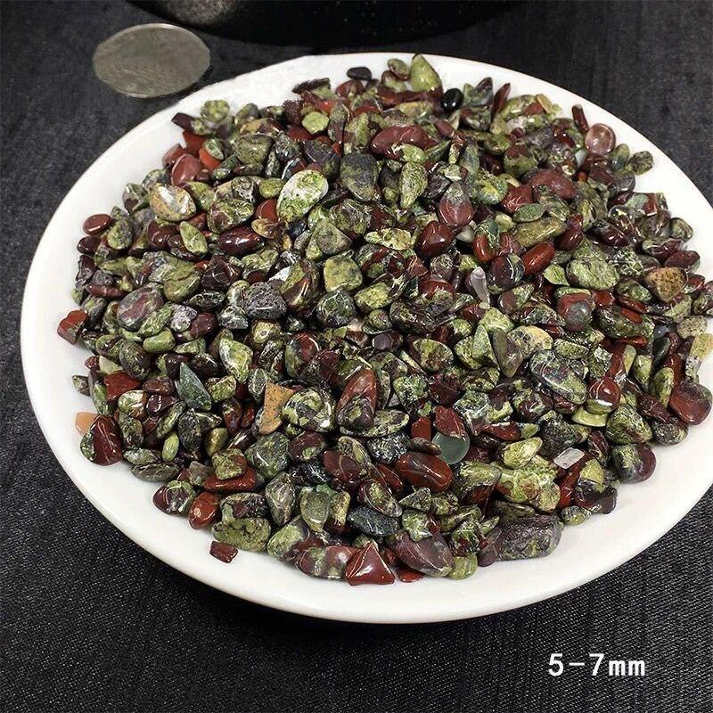 Dragon blood stone gravel chips -Wholesale Crystals