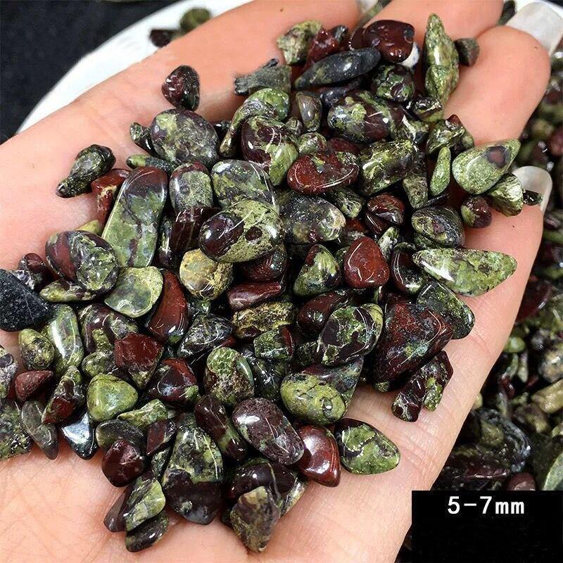 Dragon blood stone gravel chips -Wholesale Crystals