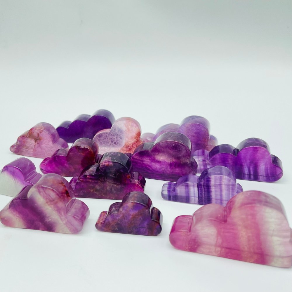 Purple Fluorite Cloud Carving Wholesale -Wholesale Crystals
