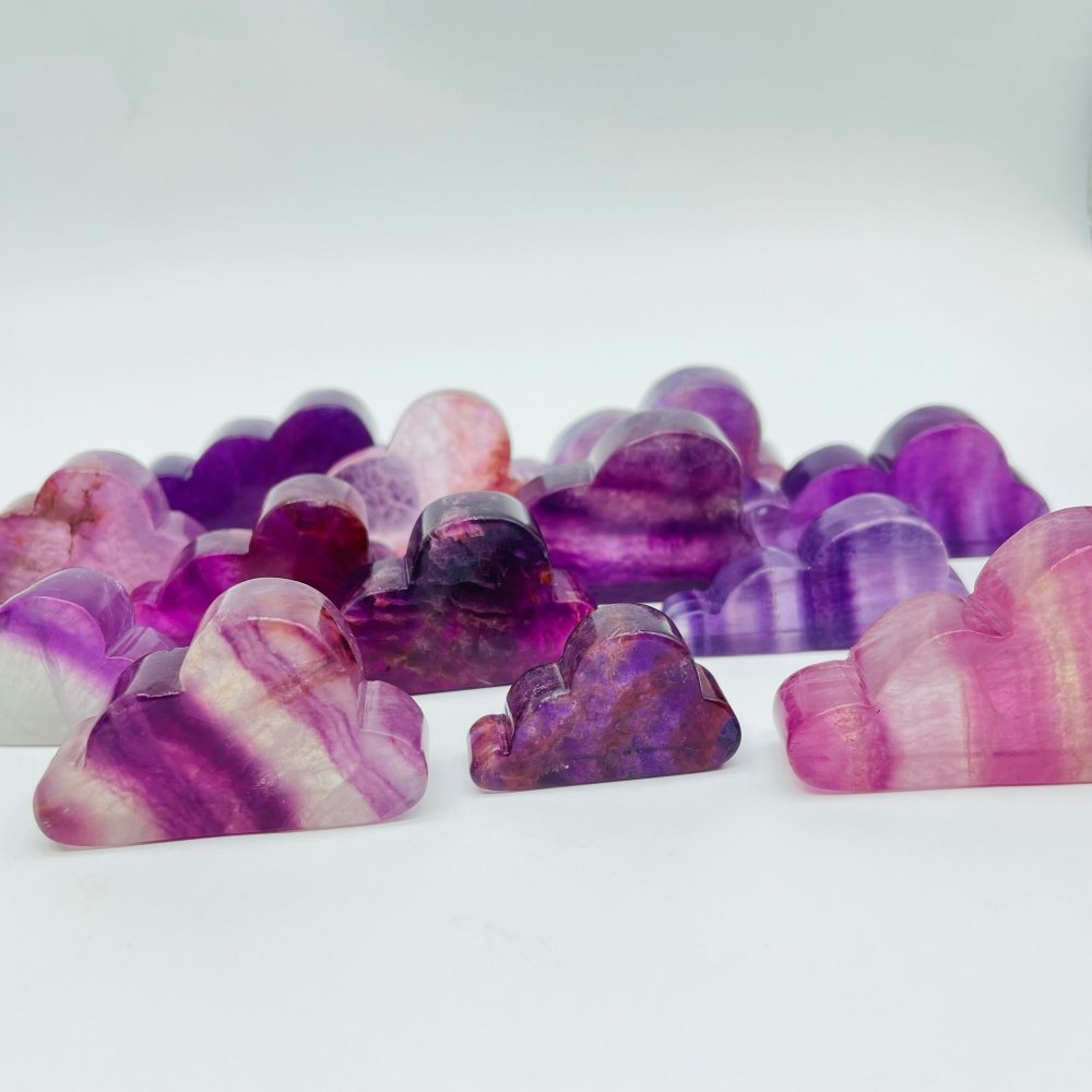 Purple Fluorite Cloud Carving Wholesale -Wholesale Crystals