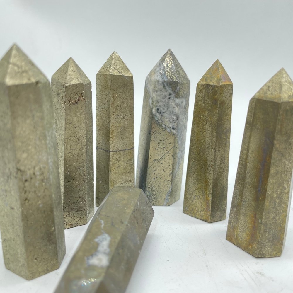 Pyrite Crystal Point Wand Wholesale -Wholesale Crystals