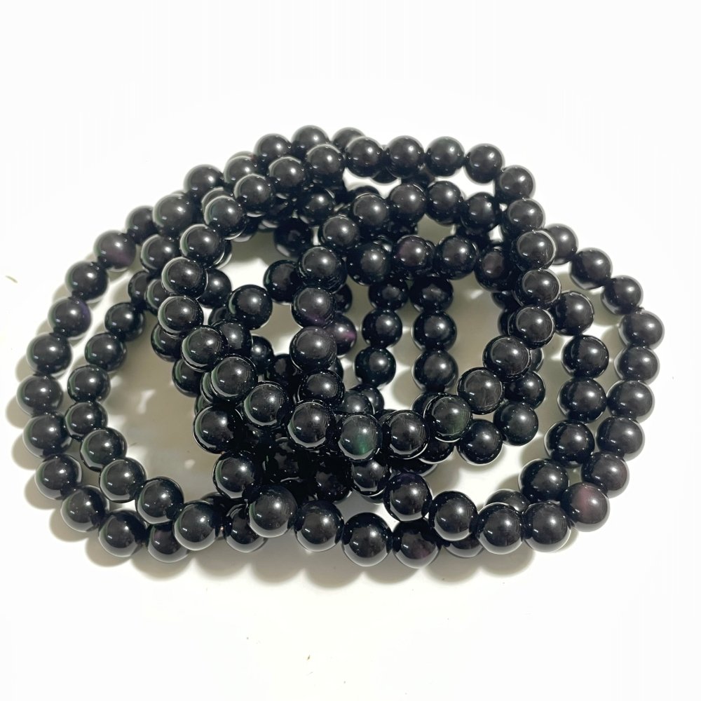 Rainbow Cat Eye Obsidian Bracelet Wholesale -Wholesale Crystals