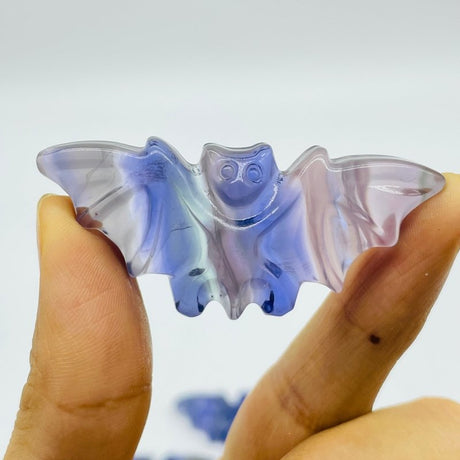 Rainbow Fluorite Bat Carving Wholesale -Wholesale Crystals