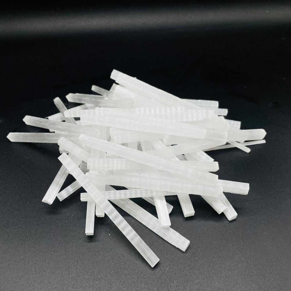 Rectangle Raw Selenite Thin Sticks Wholesale -Wholesale Crystals