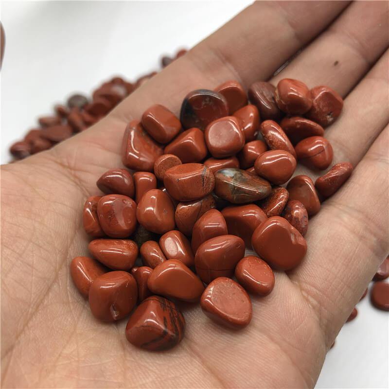 Red Jasper Gravel Stone crystal chips -Wholesale Crystals