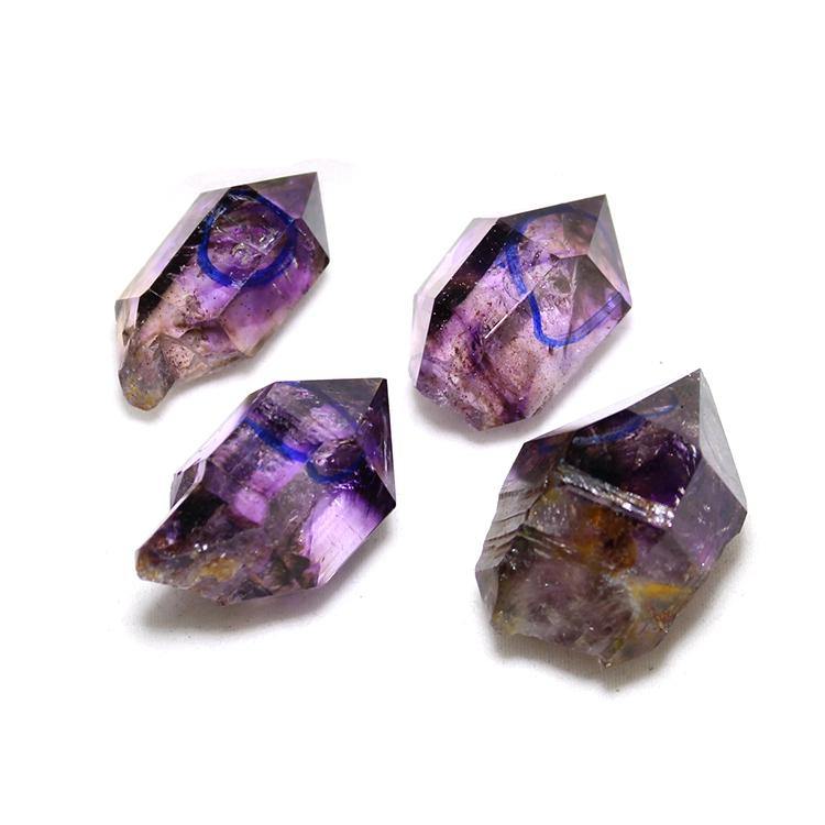 Rough Natural Amethyst Enhydro Crystal Super7 -Wholesale Crystals