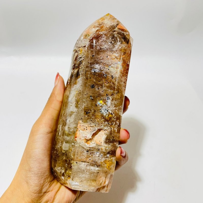 Skeletal Crystal Garden Quartz Mixed Mica High Grade Crystal Point For Collection -Wholesale Crystals