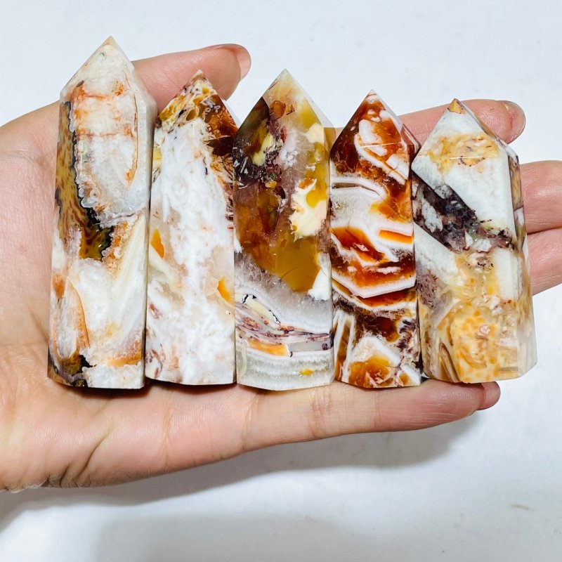 Stripe Quartz Points Tower Wholesale -Wholesale Crystals