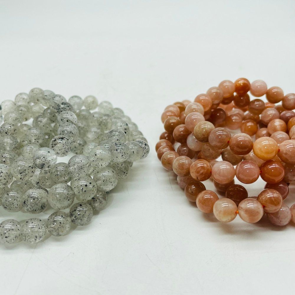 Sunstone & Black Mica Crystal Bracelet Wholesale -Wholesale Crystals