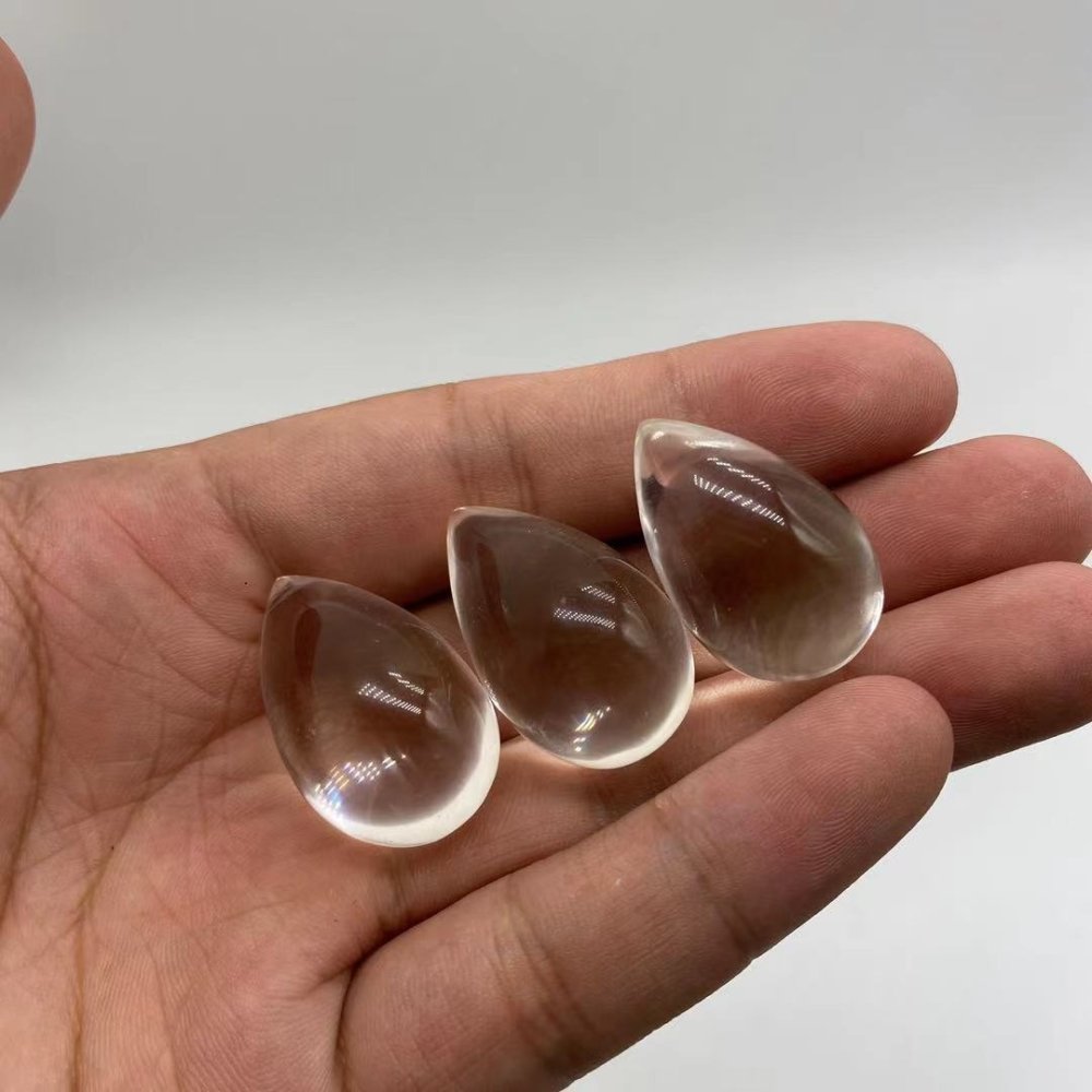 Teardrops egg clear quartz wholesale -Wholesale Crystals