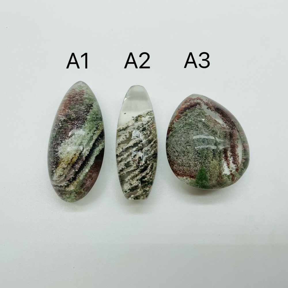 Thousand Layer Garden Quartz Lodolite For Jewelry Making DIY Pendant -Wholesale Crystals