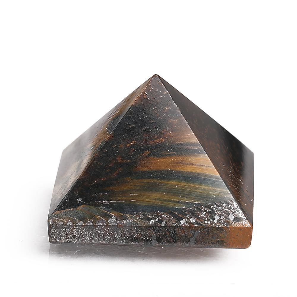 tiger eye pyramid -Wholesale Crystals