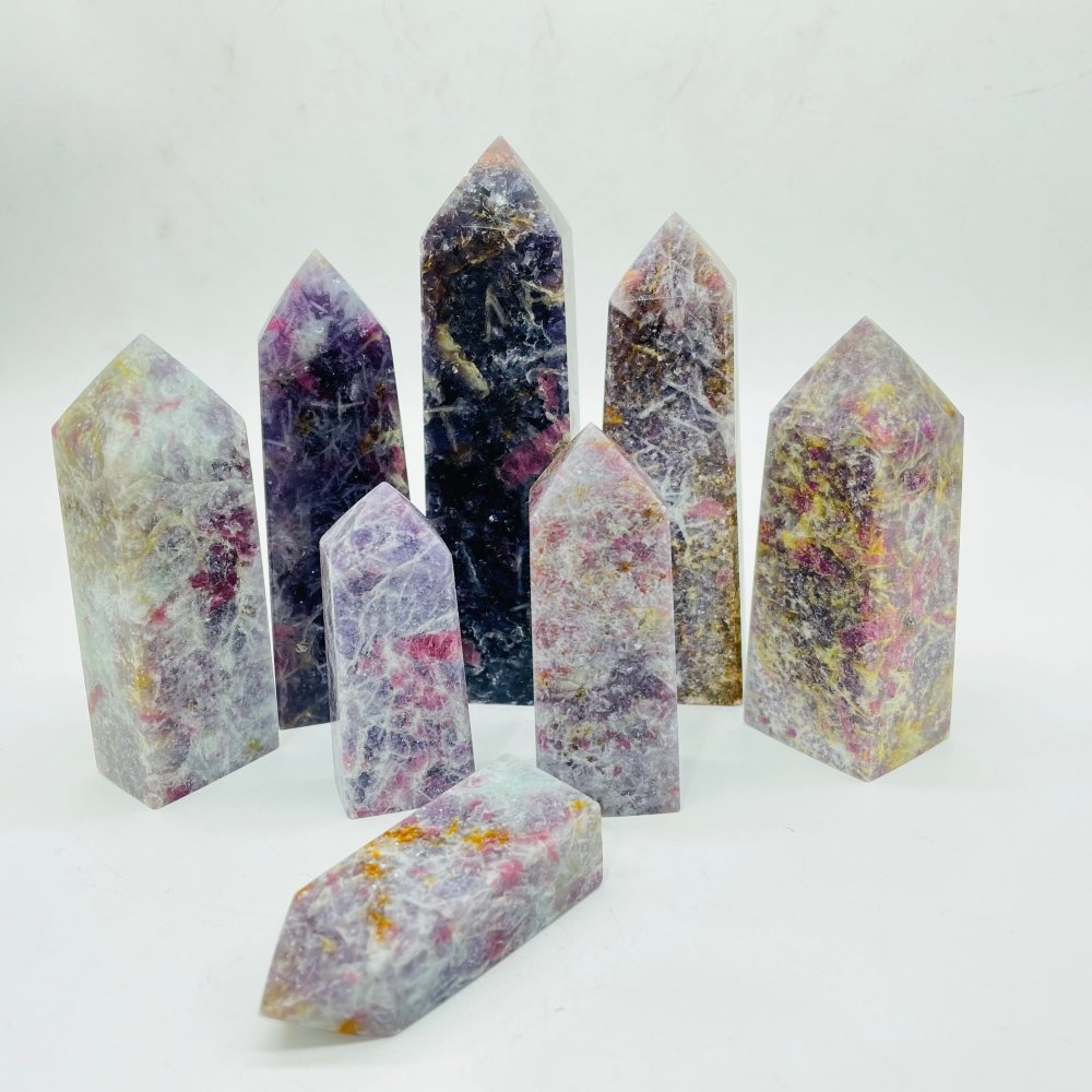 Unicorn Stone Four-Sided Tower Point Wholesale -Wholesale Crystals