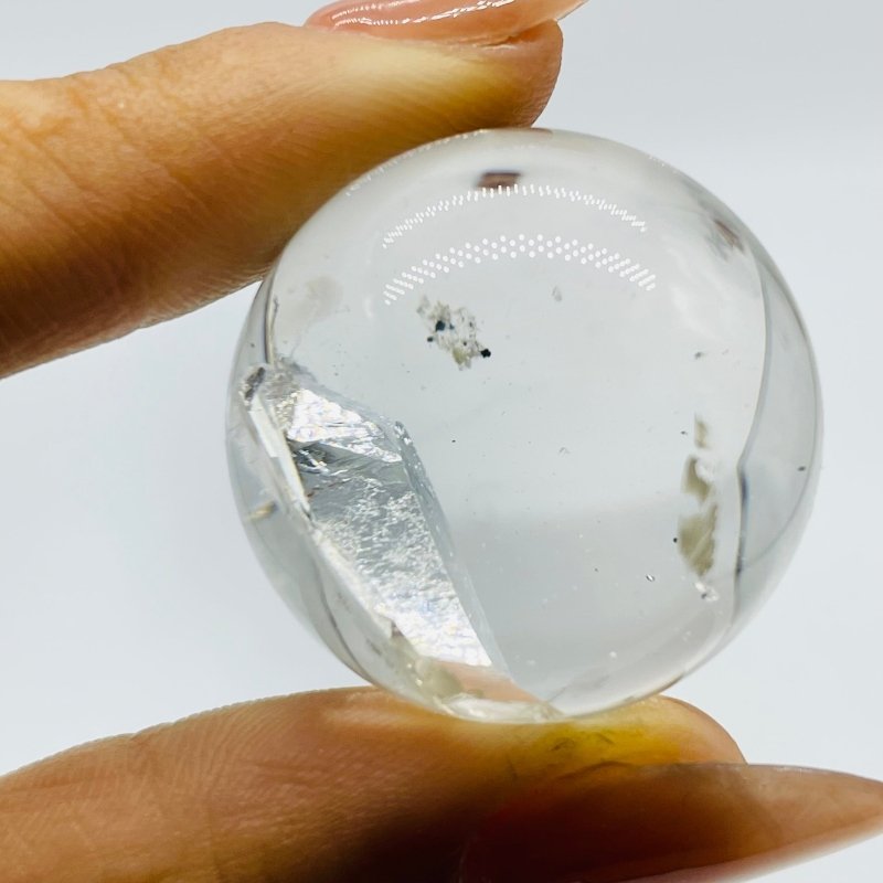 Unique Hexagonal Quartz In Quartz Beautiful Sphere -Wholesale Crystals