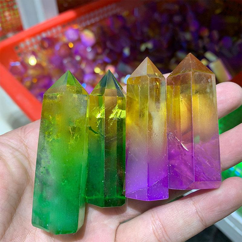 Wholesale Natural clear crystal tower angel aura quartz crystal point -Wholesale Crystals