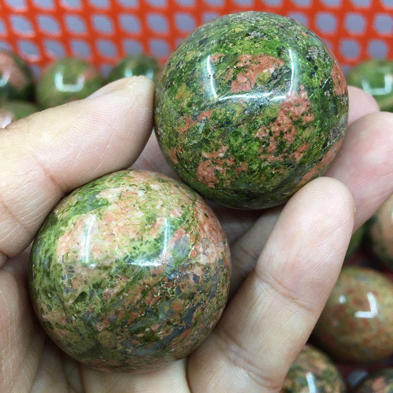 Wholesale Natural Unakite Crystal Ball -Wholesale Crystals