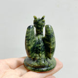 Green Jade Flying Dragon Carving Wholesale