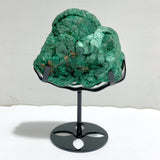 Unique Malachite Specimen With Stand
