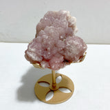 4 Pieces Raw Stilbite Specimen With Stand #5