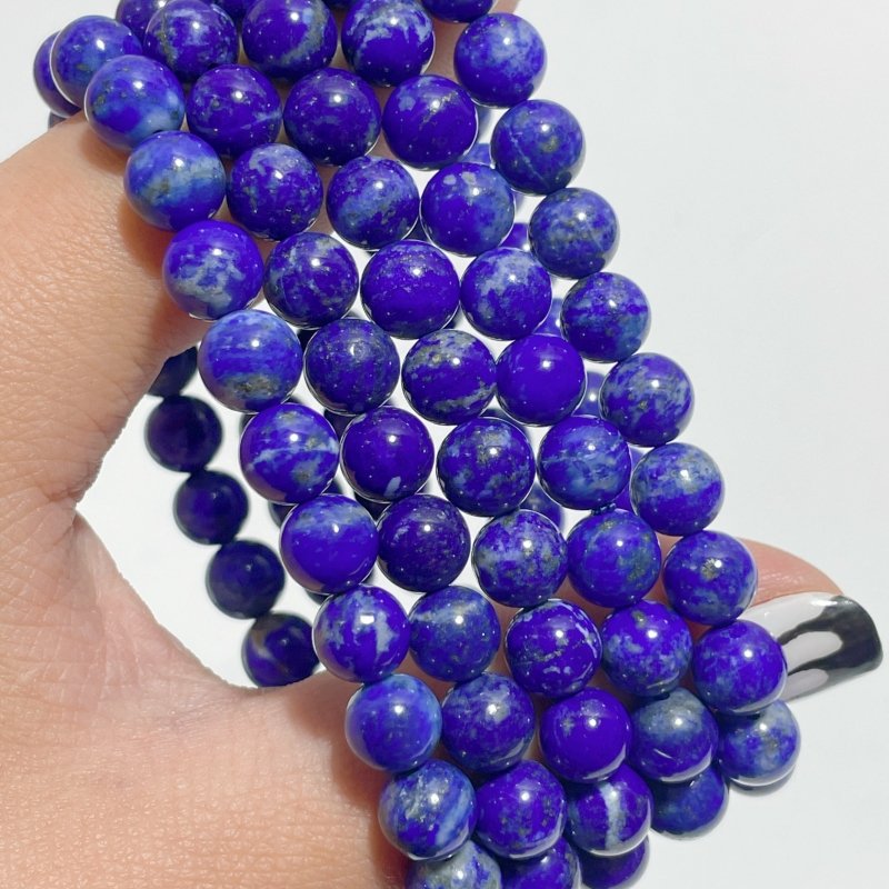 0.28in(7mm) Lapis Lazuli Bracelets Wholesale - Wholesale Crystals