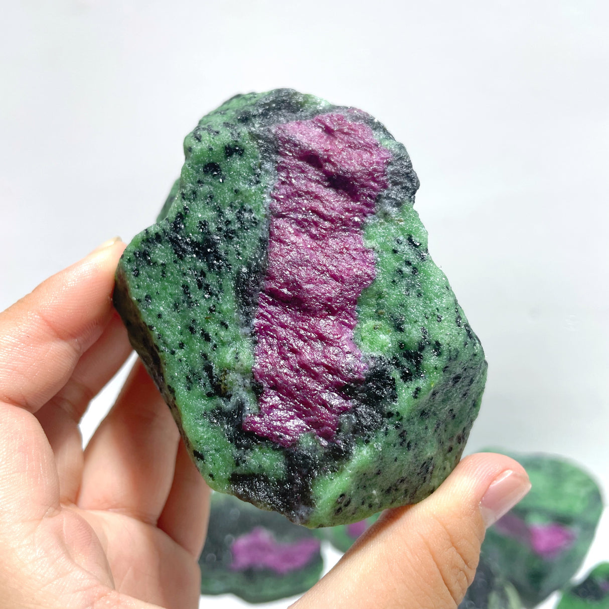 10 Pieces Large Raw Ruby Zoisite Specimen