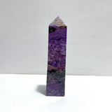 21CM Charoite Tower Point For Collection