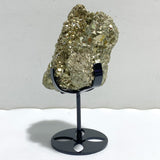 Natural Pyrite Mineral Specimen With Stand #A2