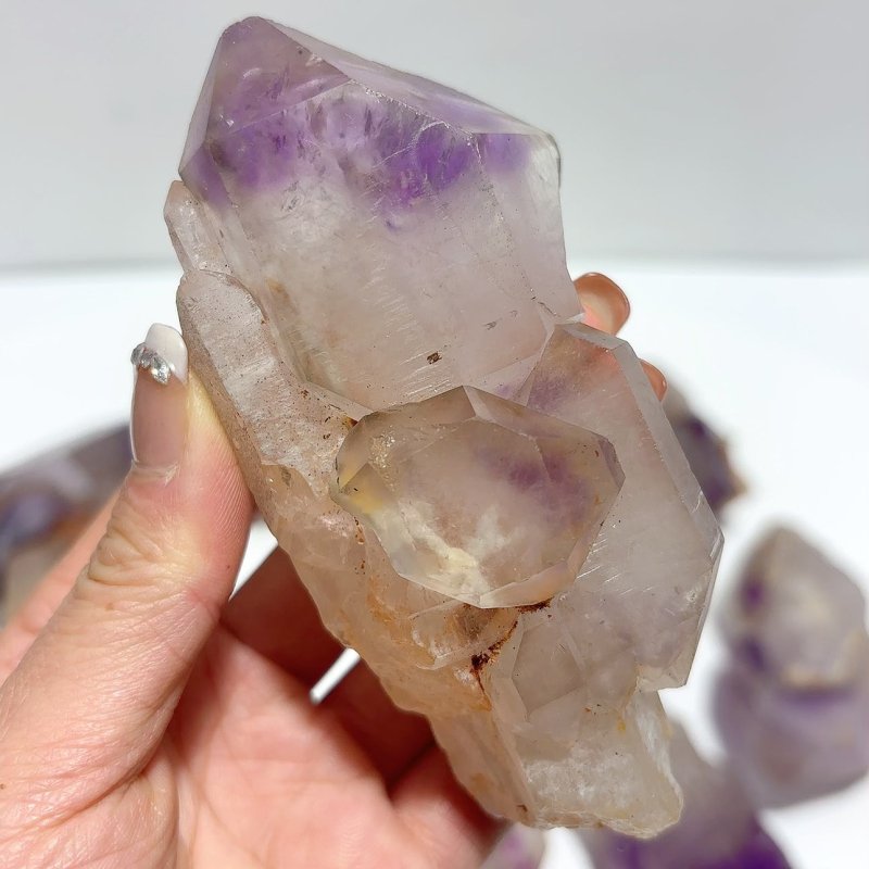 10 Pieces Beautiful Amethyst Specimen Skeletal Crystal - Wholesale Crystals