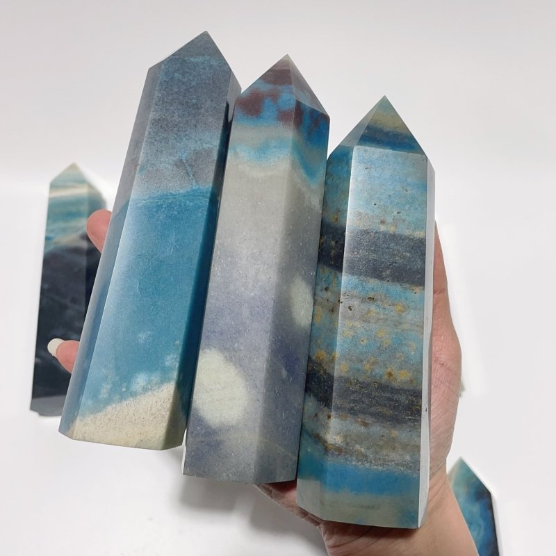 10 Pieces Large Trolleite Tower -Wholesale Crystals