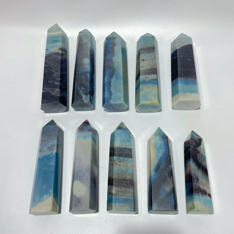10 Pieces Large Trolleite Tower -Wholesale Crystals