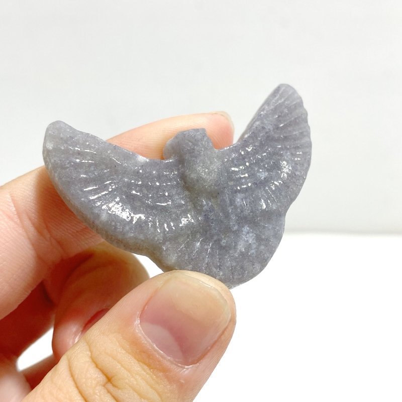 10 Pieces Trolleite Stone Owl Carving Clearance - Wholesale Crystals