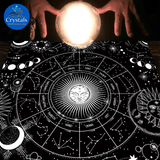 10 Zodiac Altar(1 - 2) Tarot Tablecloth - Wholesale Crystals
