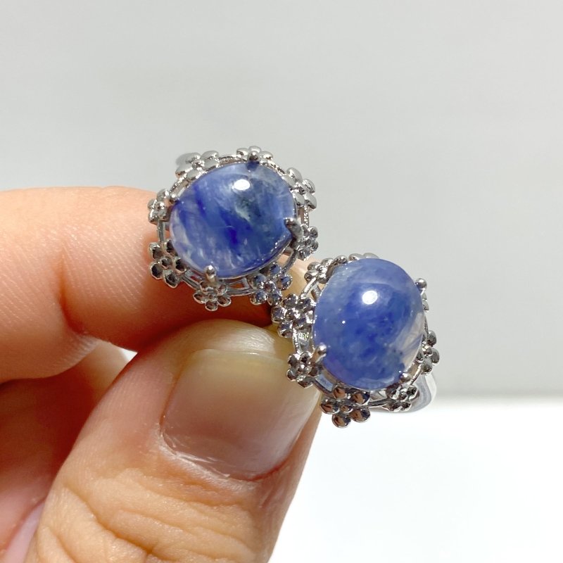 101 Pieces Blue Kyanite Different Styles Rings - Wholesale Crystals
