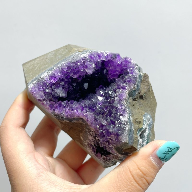 11 Pieces Amethyst Cluster Tower Points - Wholesale Crystals