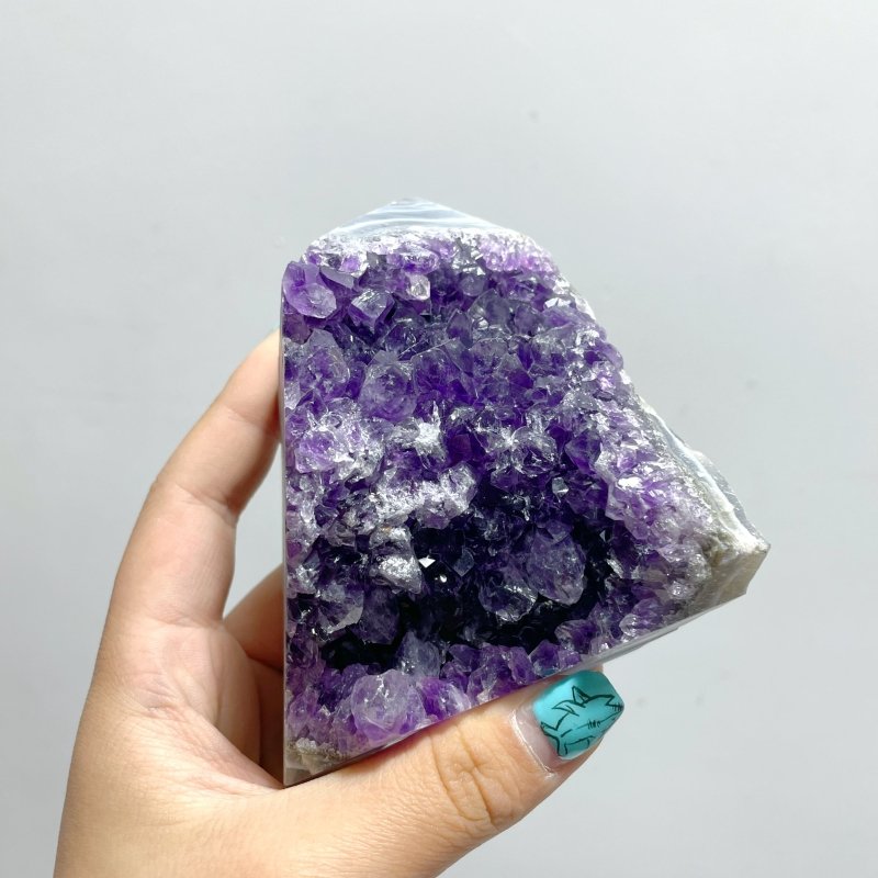 11 Pieces Amethyst Cluster Tower Points - Wholesale Crystals