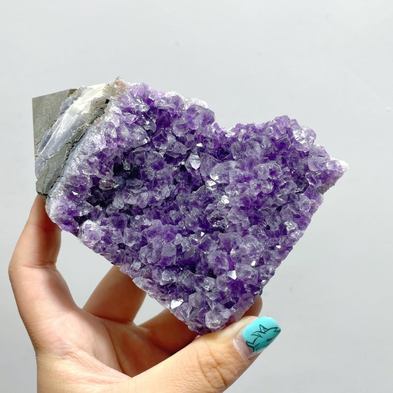 11 Pieces Amethyst Cluster Tower Points - Wholesale Crystals