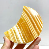 11 Pieces Beautiful Yellow Calcite Moon - Wholesale Crystals