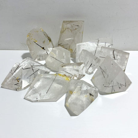 11 Pieces Black Tourmaline Free Form -Wholesale Crystals