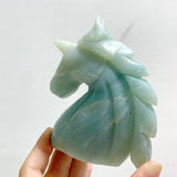 11 Pieces Caribbean Calcite Unicorn Carving - Wholesale Crystals