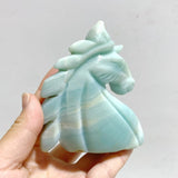 11 Pieces Caribbean Calcite Unicorn Carving Closeout - Wholesale Crystals