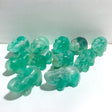 11 Pieces Green Fluorite Elephant Carving -Wholesale Crystals