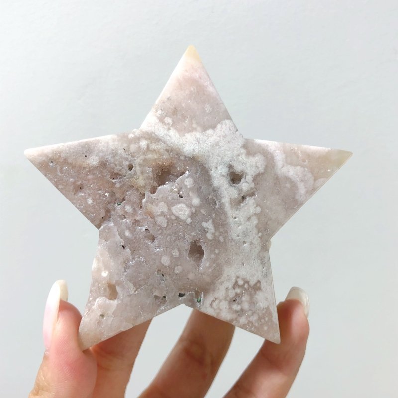 11 Pieces Large Beautiful Geode Agate Star - Wholesale Crystals