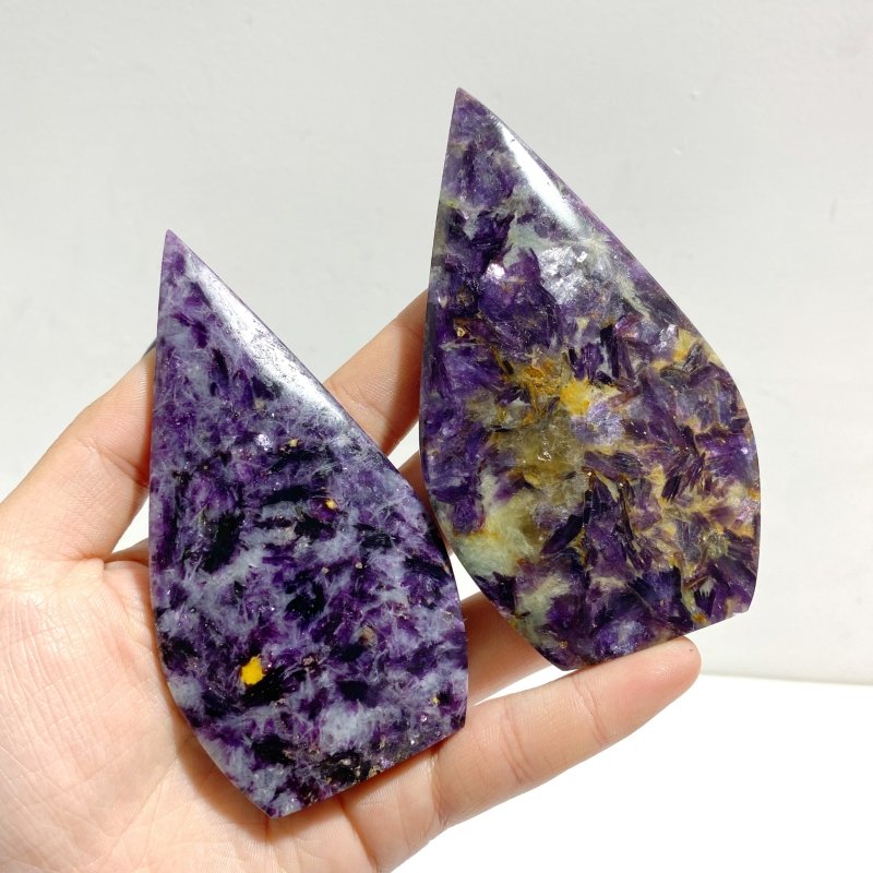 11 Pieces Spark Lepidolite Arrow Head Shape - Wholesale Crystals