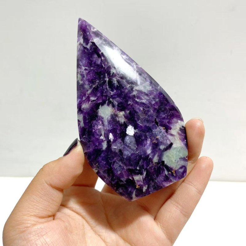 11 Pieces Spark Lepidolite Arrow Head Shape - Wholesale Crystals