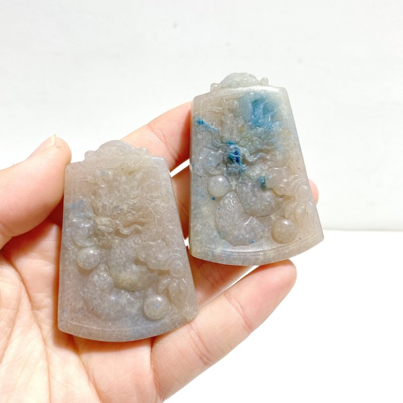 11 Pieces Trolleite Dragon Crystal Carving - Wholesale Crystals
